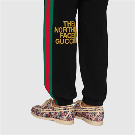 gucci north face joggers|Gucci north face backpack.